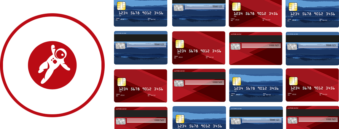 limitless icon 350 with credit cards